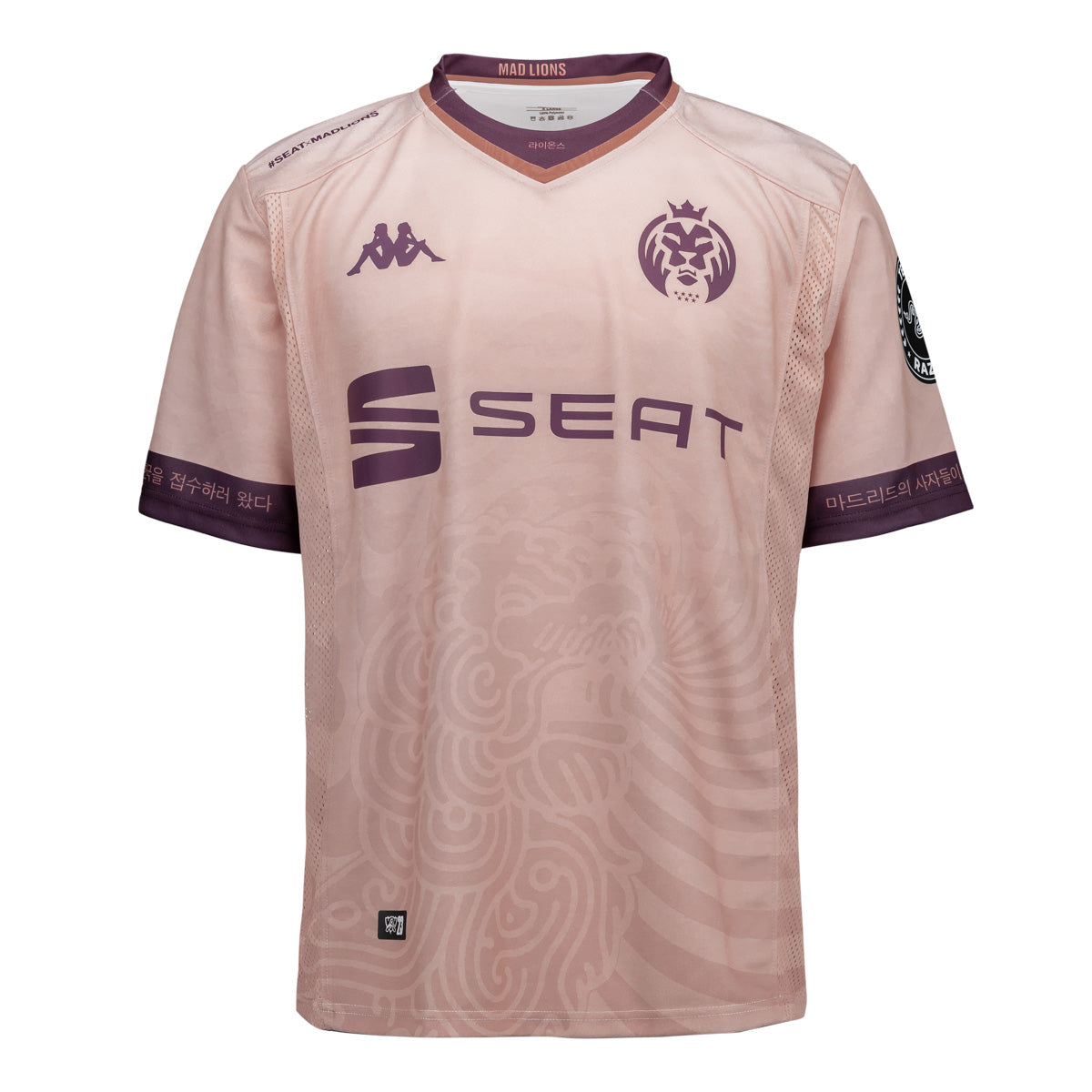 Camiseta de juego Mad Lions Worlds 2023 Rosa Unisex