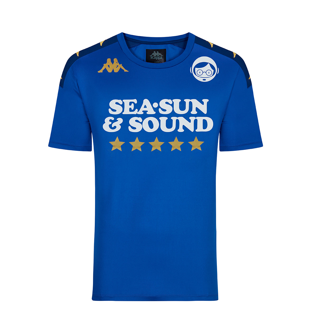 Camiseta Authentic Sea-Sun Sound Azul Unisex