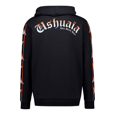 Hoodie Samael Ushuaia Ibiza  negra negro Unisex