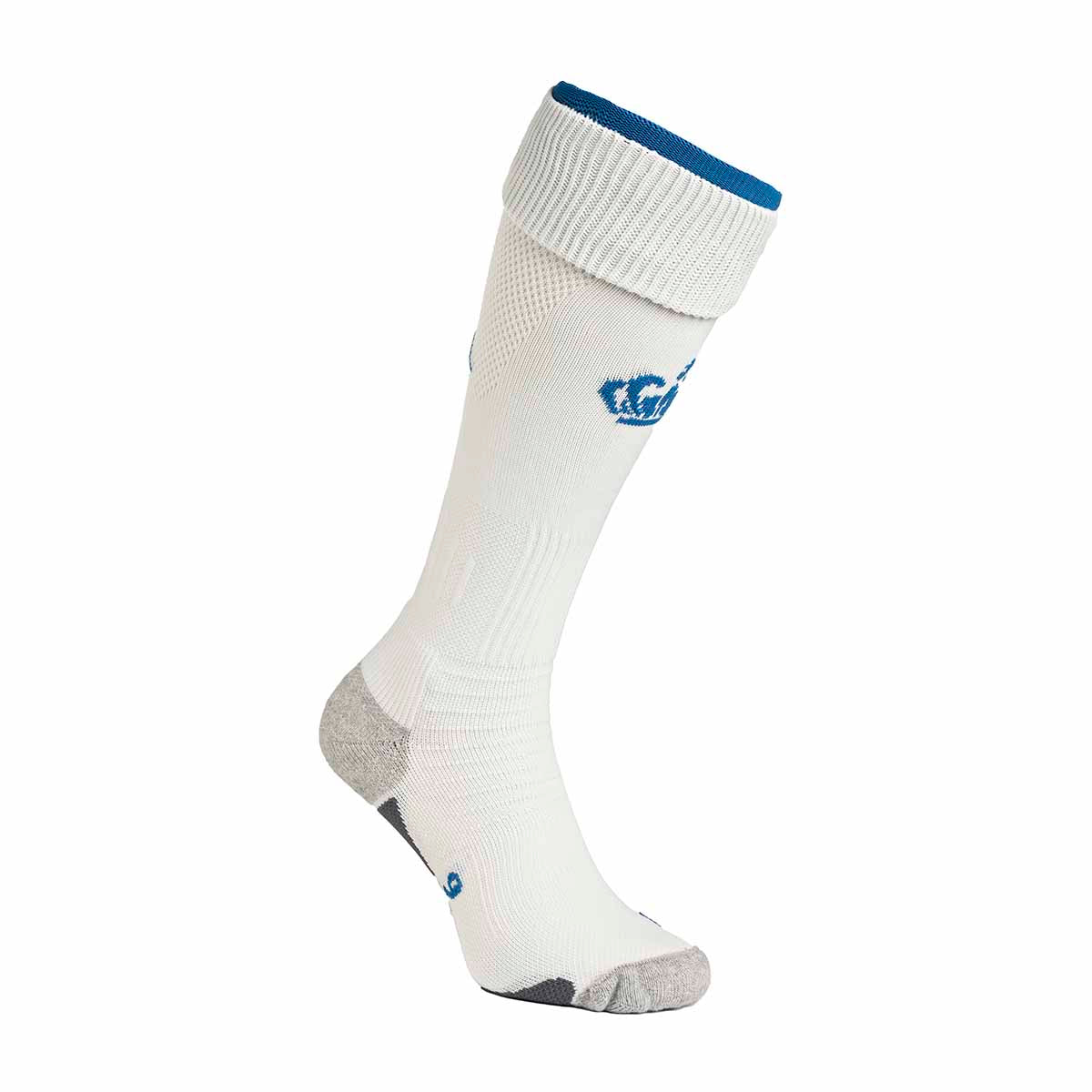 Calcetines Kombat Spark Pro AS Monaco 23/24 Blanco Hombre