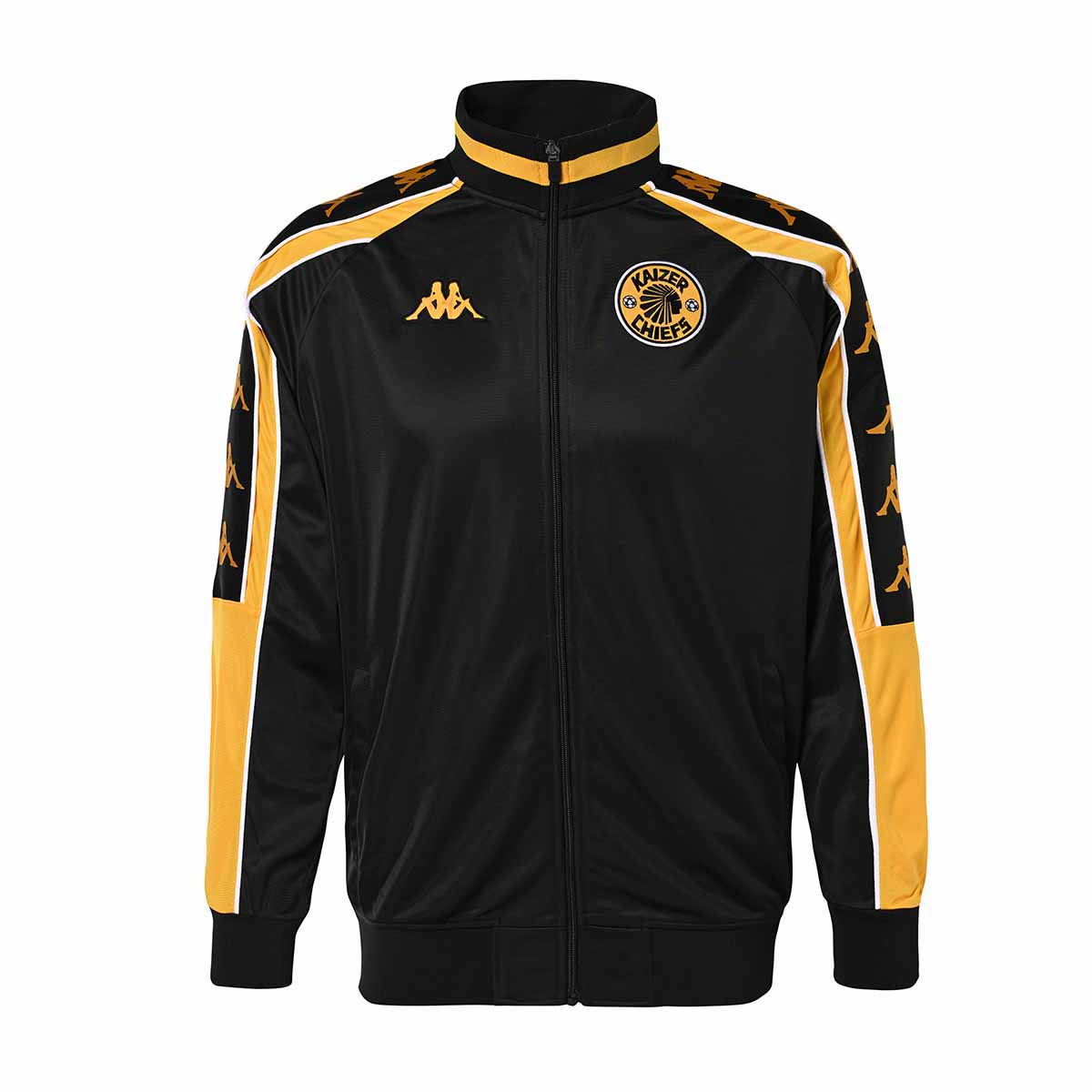 Chaqueta Ahran Retro Kaizer Chiefs 23/24 Negro Hombre