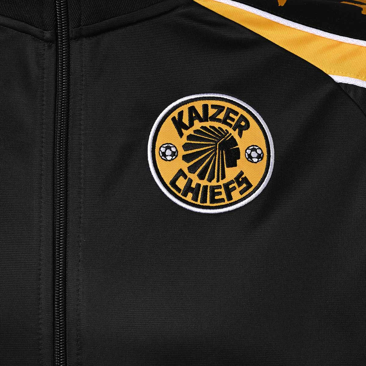 Chaqueta Ahran Retro Kaizer Chiefs 23/24 Negro Hombre