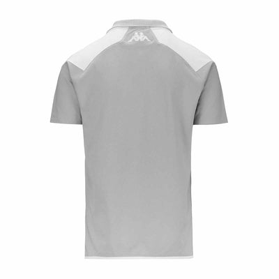 Polo Angat 7 AS Monaco 23/24 Gris Hombre