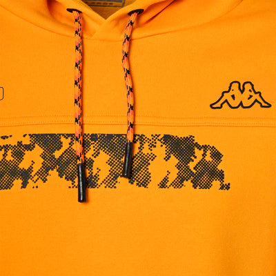 Sudadera Gino Naranja Hombre