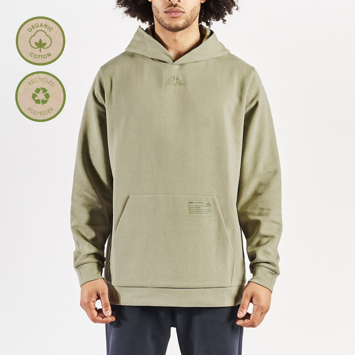 Sudadera Edwyn Verde Hombre