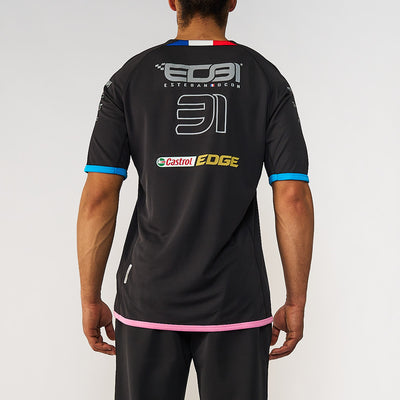 Camiseta Kombat Ocon Alpine F1 Negro Hombre