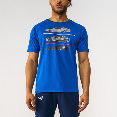 Camiseta Argla Alpine F1 Azul Niño