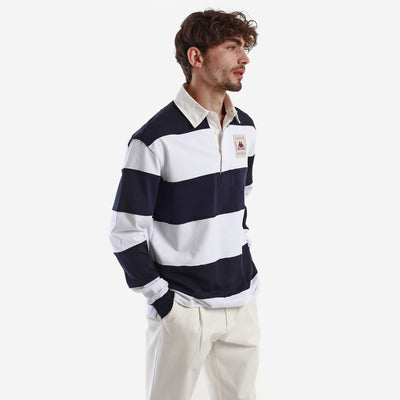 Polo blanco Halyf Robe di Kappa unisex - imagen 5