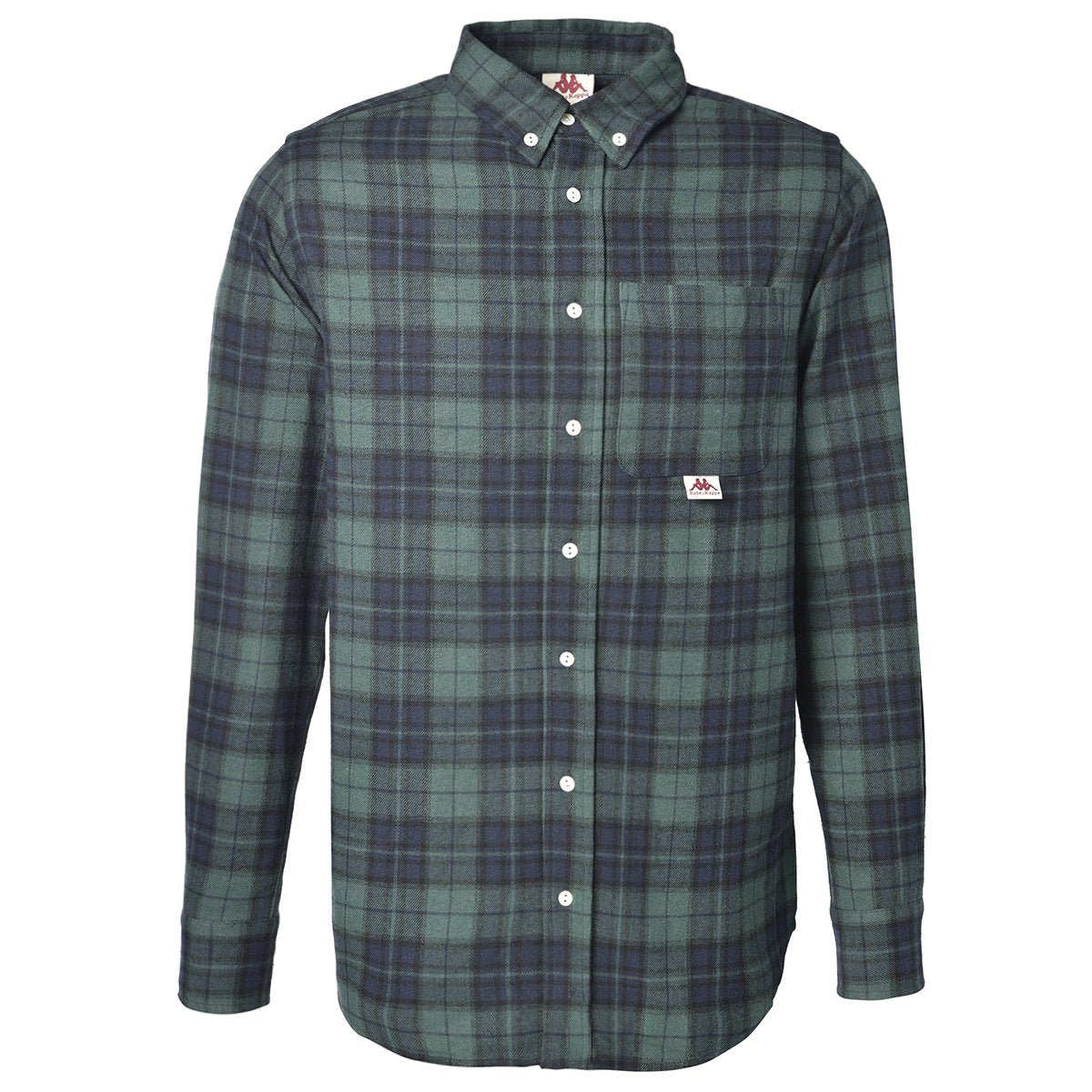 Camisa Demys verde unisexe - Imagen 1