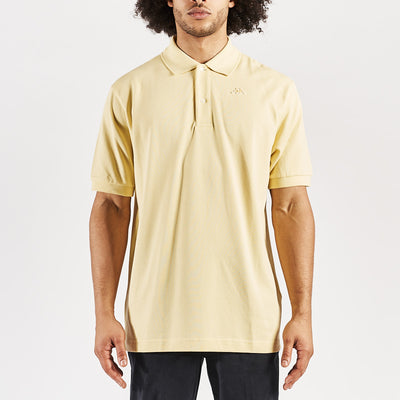 Polo Aarau Robe di Kappa Amarillo Hombre - imagen 1