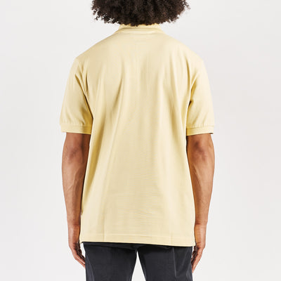 Polo Aarau Robe di Kappa Amarillo Hombre - imagen 3