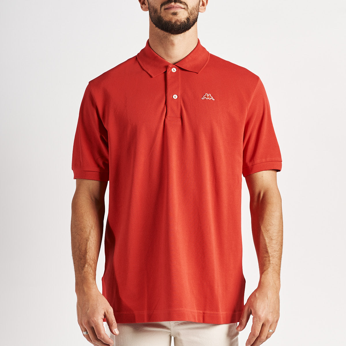 Polo rojo Aarau Robe di Kappa hombre - imagen 1