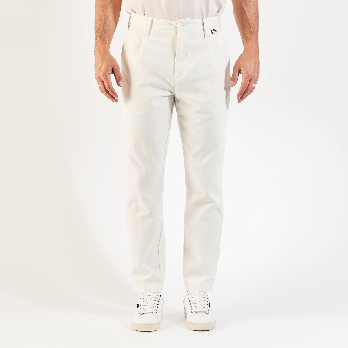 Pantalones Robe di Kappa Brax Unisexo Blancos - imagen 1