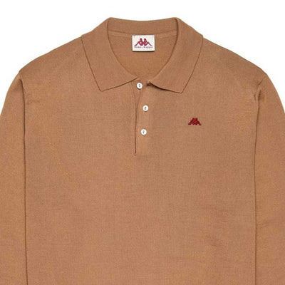 Polo unisexe Daimen Robe di Kappa Marron