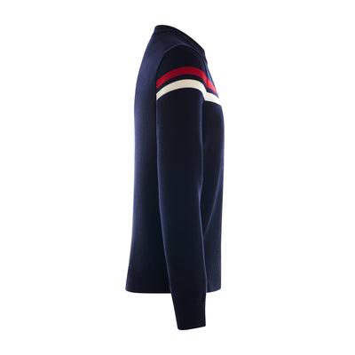 Kappa Pull Malherbe Saint James x SM Caen Bleu côté